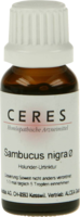 CERES Sambucus nigra Urtinktur