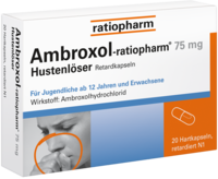 AMBROXOL-ratiopharm 75 mg Hustenlöser Retardkaps.