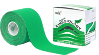 NASARA Kinesiotape 5 cmx5 m grün