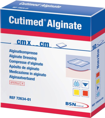 CUTIMED Alginate Alginattamponade 2,5x30 cm