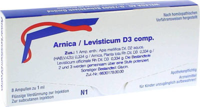 ARNICA/LEVISTICUM D 3 comp.Ampullen