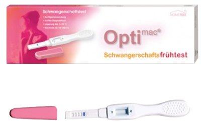 OPTIMAC Schwangerschafts-Frühtest