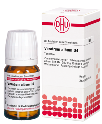 VERATRUM ALBUM D 4 Tabletten