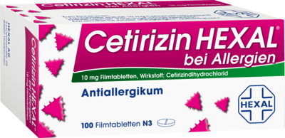 CETIRIZIN HEXAL Filmtabletten bei Allergien