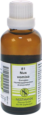 NUX VOMICA KOMPLEX Nr.81 Dilution