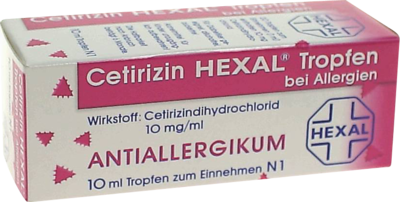 CETIRIZIN HEXAL Tropfen bei Allergien