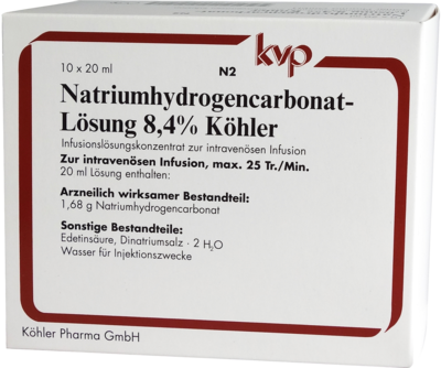 NATRIUMHYDROGENCARBONAT-Lösung 8,4% Köhler