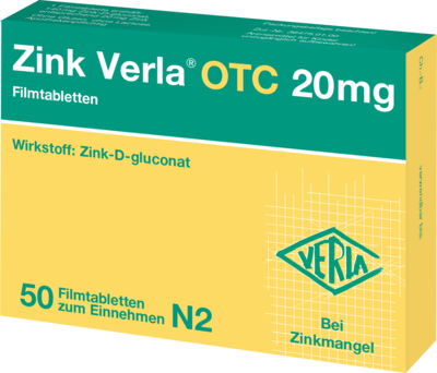 ZINK VERLA OTC 20 mg Filmtabletten