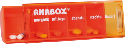 ANABOX Tagesbox orange