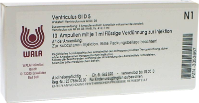 VENTRICULUS GL D 5 Ampullen