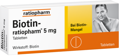 BIOTIN-RATIOPHARM 5 mg Tabletten