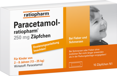 PARACETAMOL-ratiopharm-250-mg-Zaepfchen