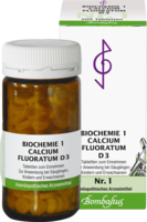 BIOCHEMIE 1 Calcium fluoratum D 3 Tabletten