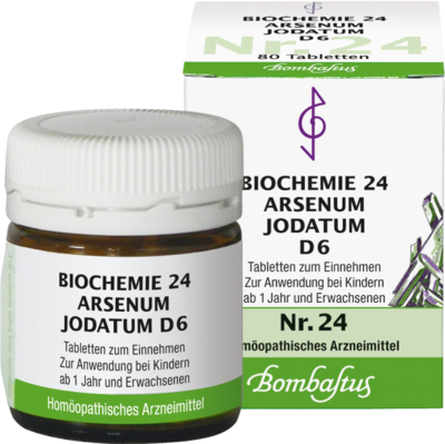 BIOCHEMIE 24 Arsenum jodatum D 6 Tabletten