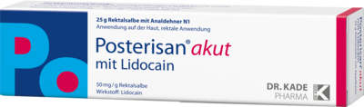 POSTERISAN akut 50 mg/g Rektalsalbe mit Analdehner