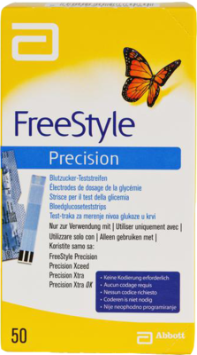 FREESTYLE Precision Blutzucker Teststr.o.Codierung