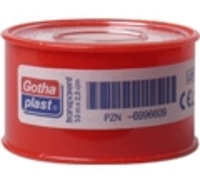 GOTHA FLEX Heftpfl.transp.2,5 cmx10 m