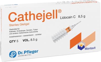 CATHEJELL Lidocain C steriles Gleitgel ZHS 8,5 g