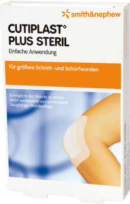 CUTIPLAST Plus steril 10x24,8 cm Verband