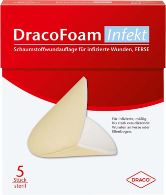 DRACOFOAM Infekt Schaumst.Wundauf.Ferse