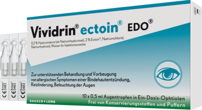 VIVIDRIN ectoin EDO Augentropfen