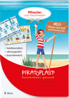 PIRATOPLAST Jungen Pflasterzuschnitt 6x10 cm