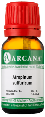 ATROPINUM SULFURICUM LM 24 Dilution