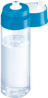 BRITA fill & go Wasserfilter-Flasche Vital blue