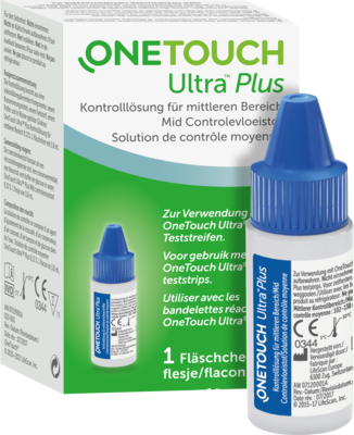 ONE TOUCH Ultra Plus Kontrolllösung mittel