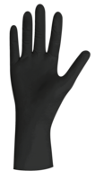 HANDSCHUHE Einmal Nitril M schwarz