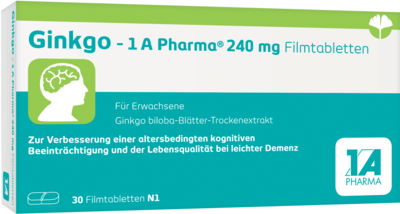 GINKGO-1A Pharma 240 mg Filmtabletten