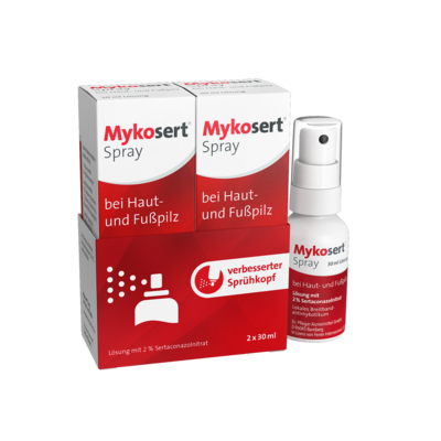 MYKOSERT Spray bei Haut- und Fußpilz