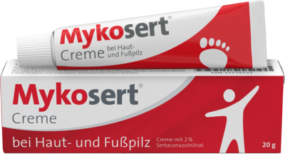 MYKOSERT Creme bei Haut- und Fußpilz