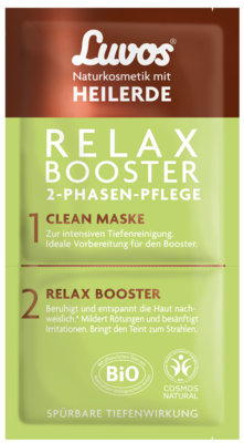 LUVOS Heilerde Relax Booster&Clean Maske 2+7,5ml