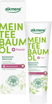 ALKMENE Mein Teebaumöl Kariesschutz Zahncreme