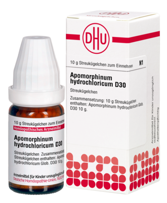 APOMORPHINUM HYDROCHLORICUM D 30 Globuli Ind.Fert.