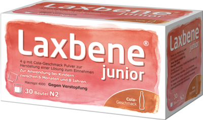 LAXBENE junior 4 g Cola PLE Kdr.6 Mon.-8 Jahre