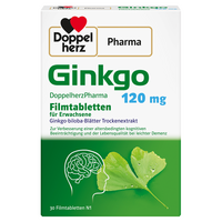 GINKGO DOPPELHERZPHARMA 120 mg Filmtabletten